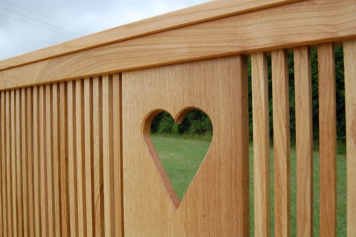 heart shaped bed arts and crafts