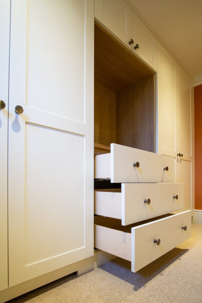 White whole wall wardrobes 2